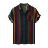 Picasso Striped Printed Shirt
