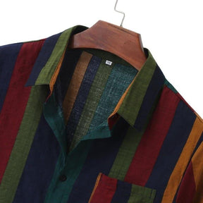 Picasso Striped Printed Shirt