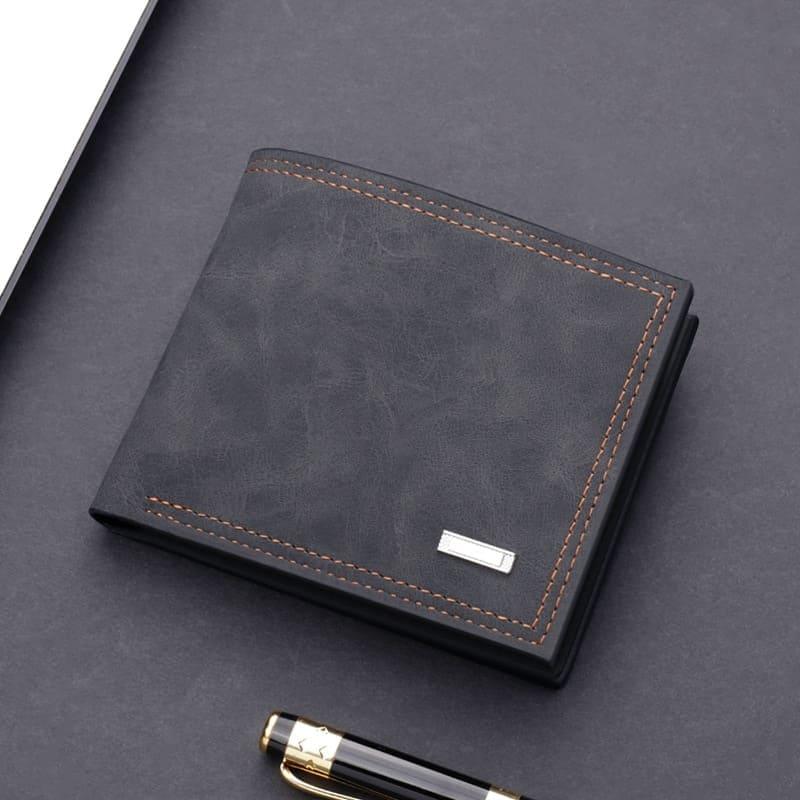 Cartera de cuero Eton Classic Slim para hombre
