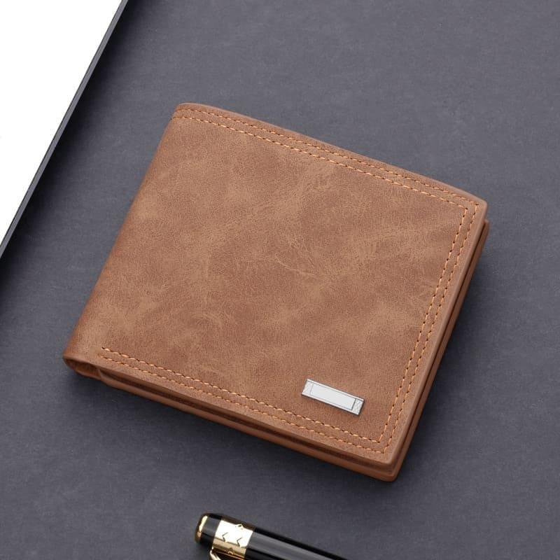 Cartera de cuero Eton Classic Slim para hombre