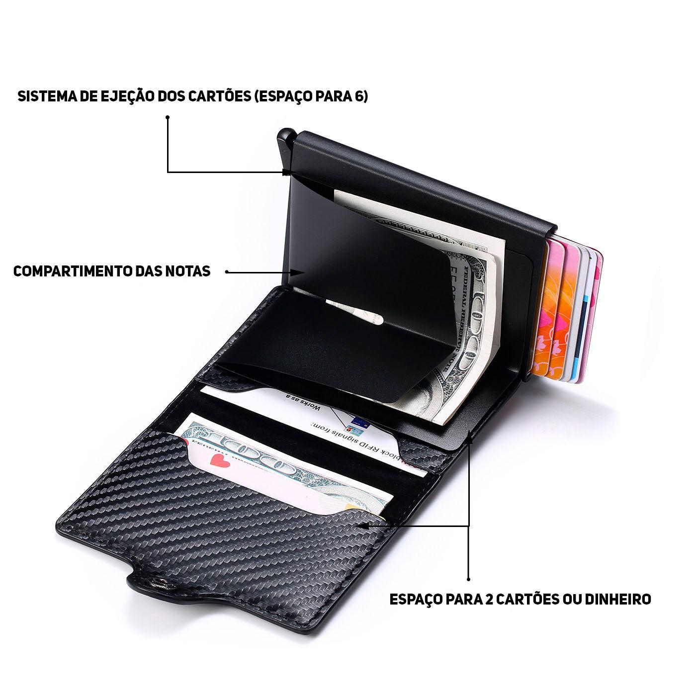Men's Wallet - RFID Anti-Theft Card Holder - Charm and lightness in a single look