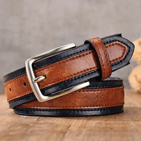 Cinto de Couro Masculino Classic Vintage