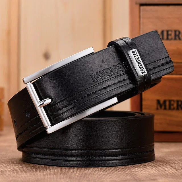 Cinturón de cuero para hombre PeterKaven
