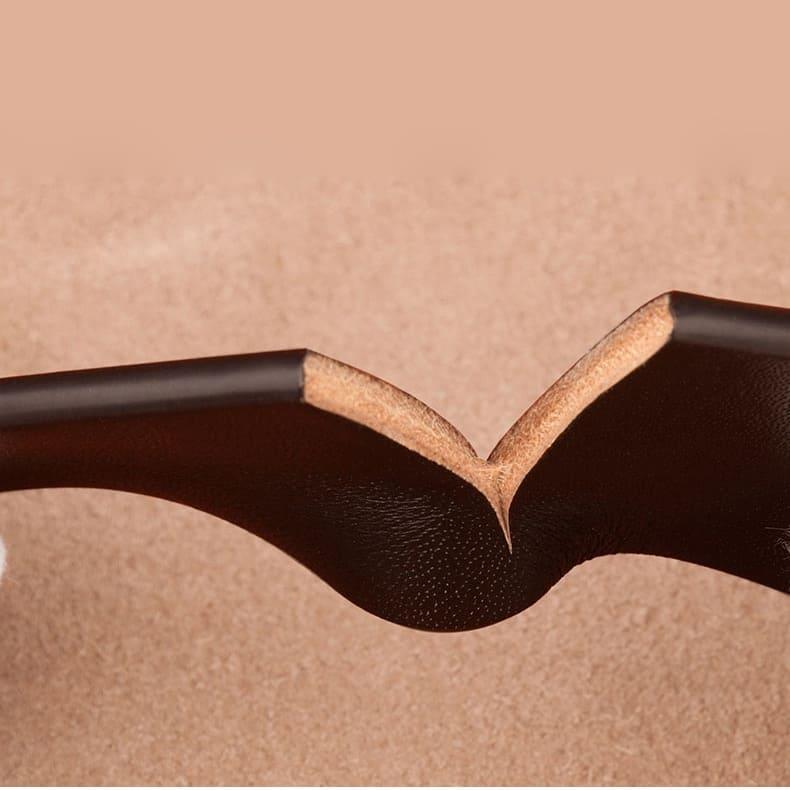 Cinturón básico de cuero para hombre 