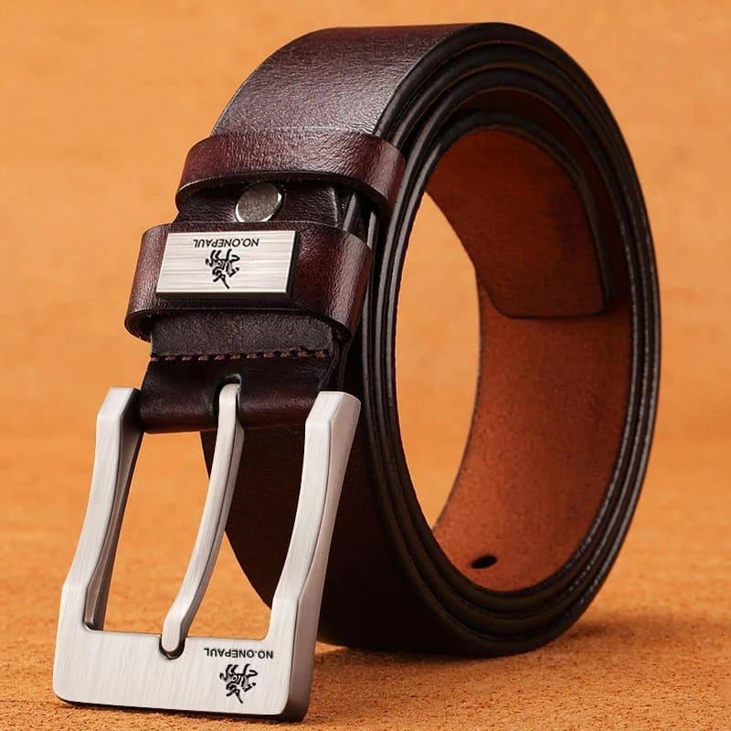 One Paul Men's Genuine Leather Belt