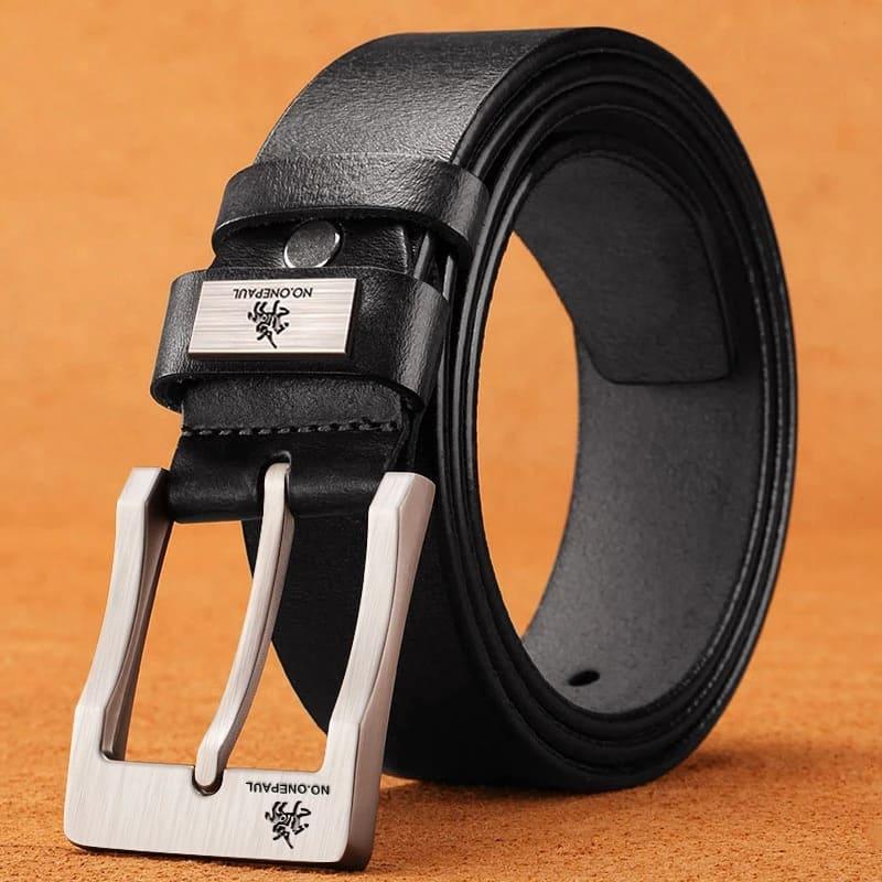 One Paul Men's Genuine Leather Belt