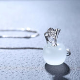 Women's Apple Opal Necklace
