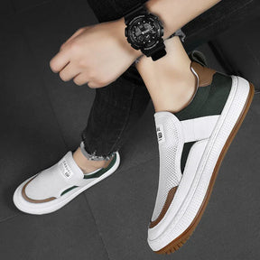 Zapatillas informales sin cordones para hombre