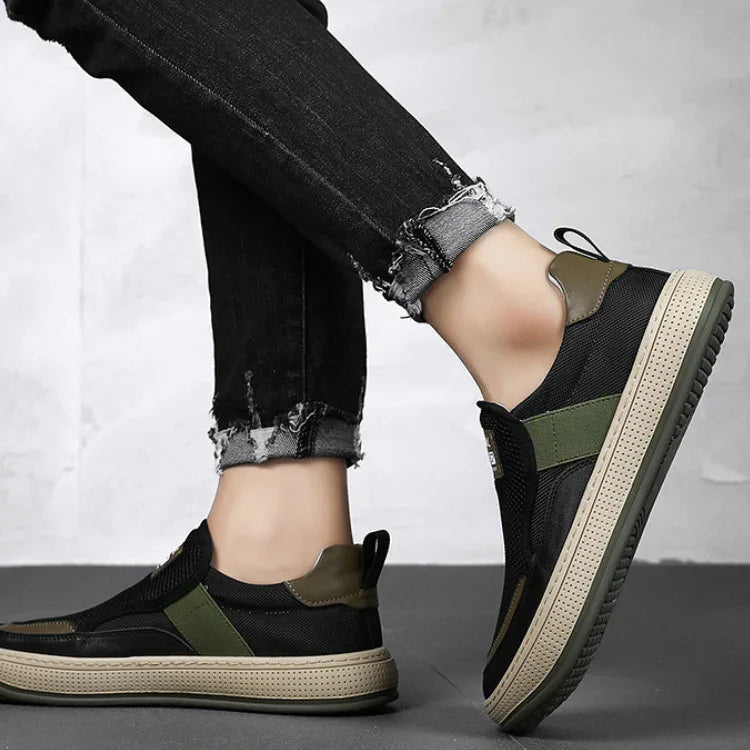 Zapatillas informales sin cordones para hombre