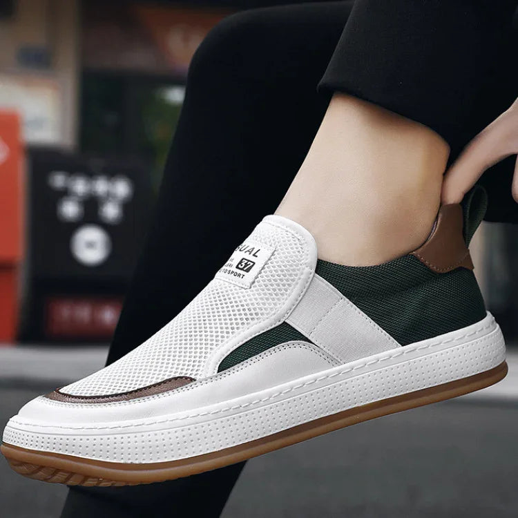 Zapatillas informales sin cordones para hombre
