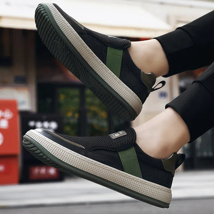 Zapatillas informales sin cordones para hombre