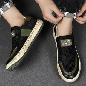 Zapatillas informales sin cordones para hombre