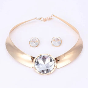 Conjunto de Joias Colar e Brincos - Lauren
