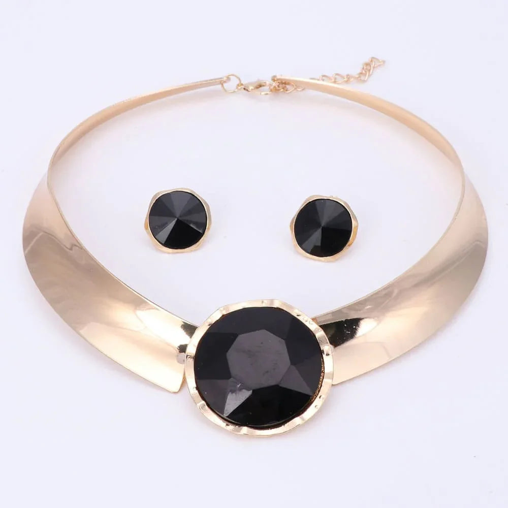 Conjunto de Joias Colar e Brincos - Lauren