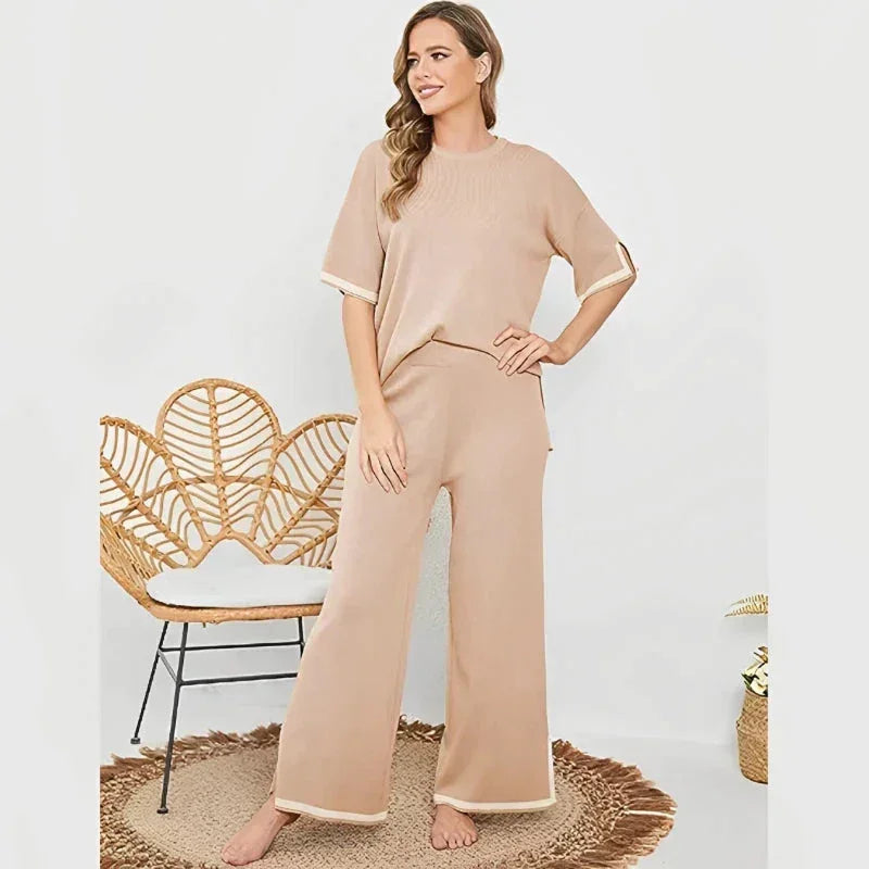 Conjunto de punto para mujer de nueva temporada: tacto suave y aspecto encantador. 