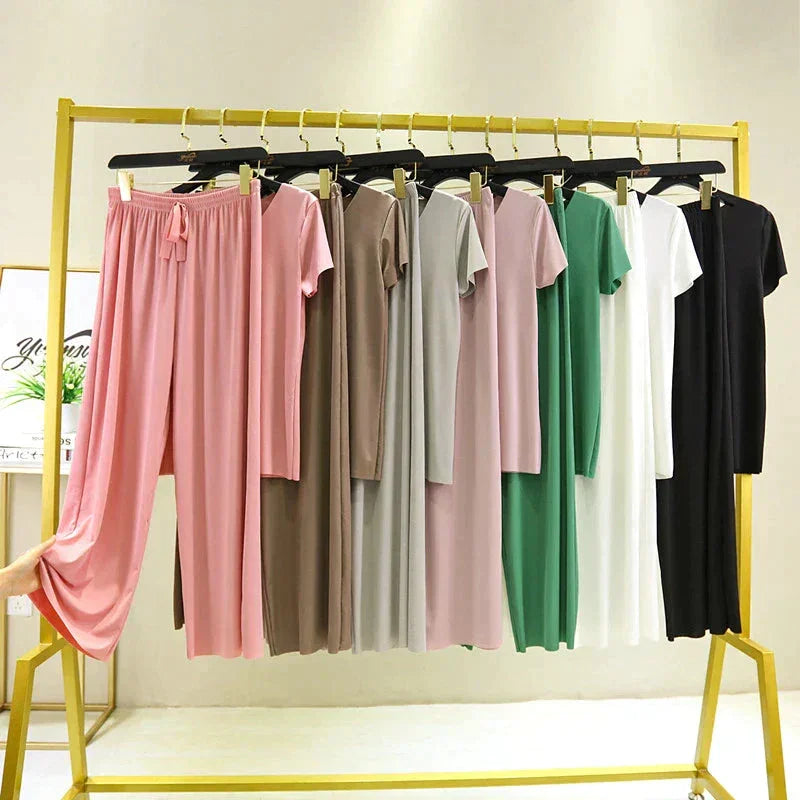 Conjunto Confort de Verano para Mujer: Encanto y ligereza en un solo look 