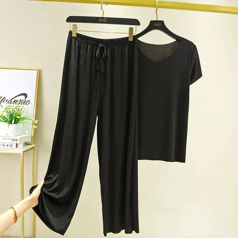 Conjunto Confort de Verano para Mujer: Encanto y ligereza en un solo look 