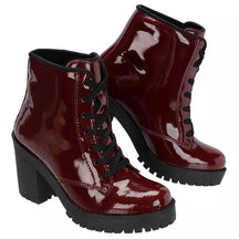 Women's Combat Boots with Tractor Sole + Free Shipping + Immediate Delivery + Gift 