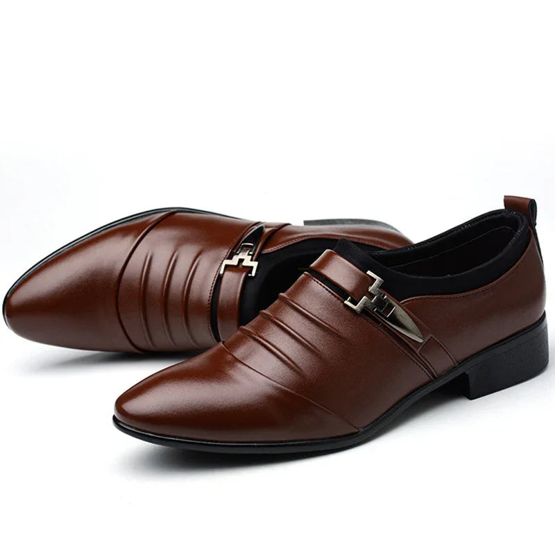 Sapato Masculino Gozuan – Toque suave e visual encantador