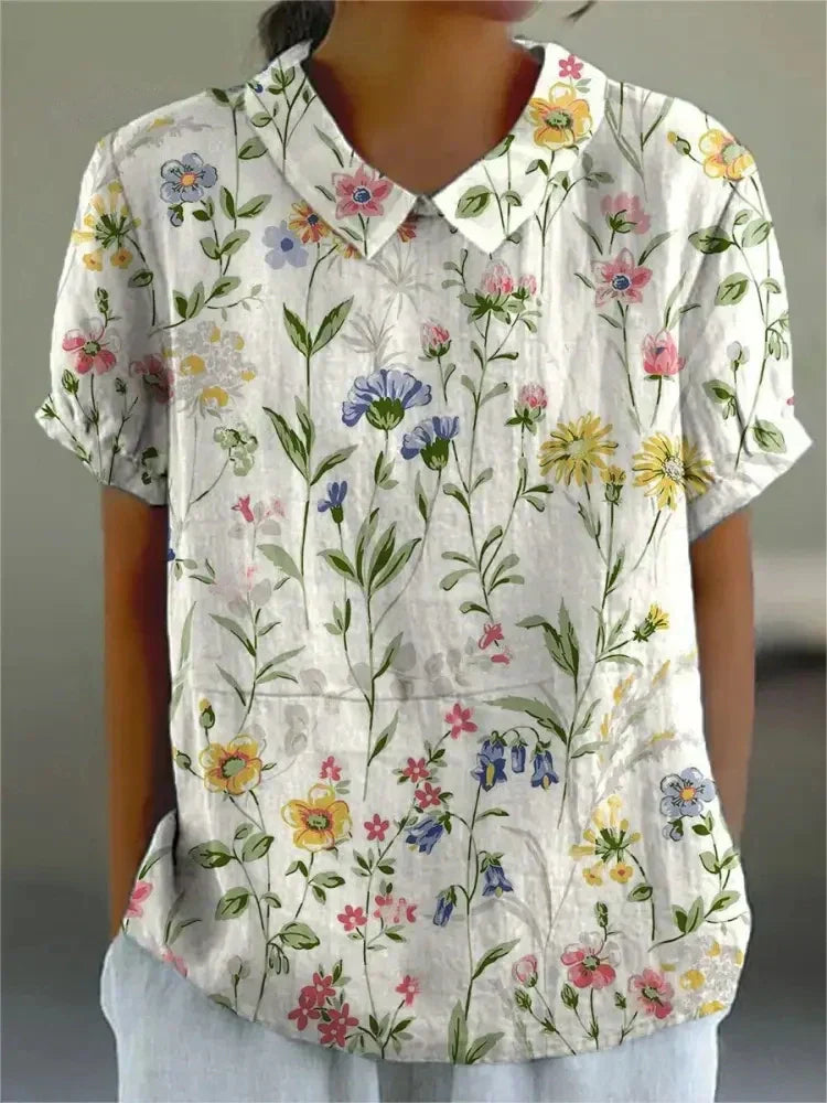 Ragnhild™ | Women’s Floral Shirt