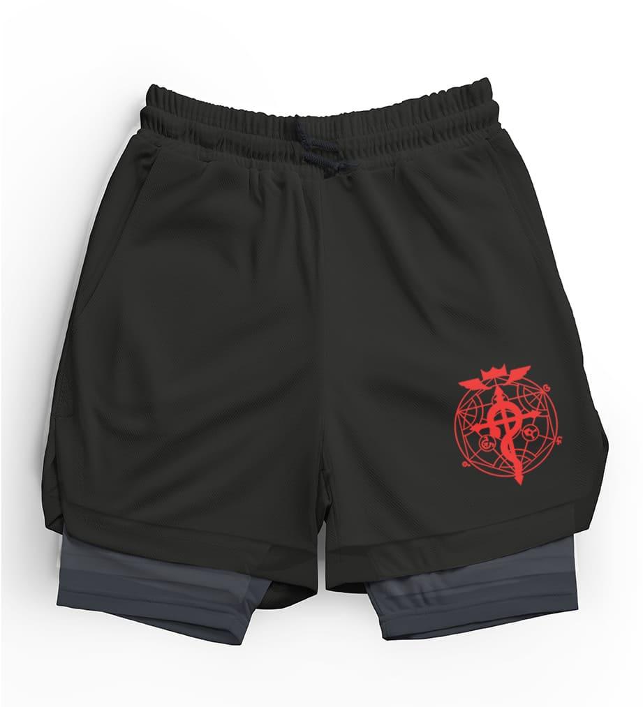 Shorts Compressão 2 em 1 - FMA - Frete Grátis + Brinde - Sundian