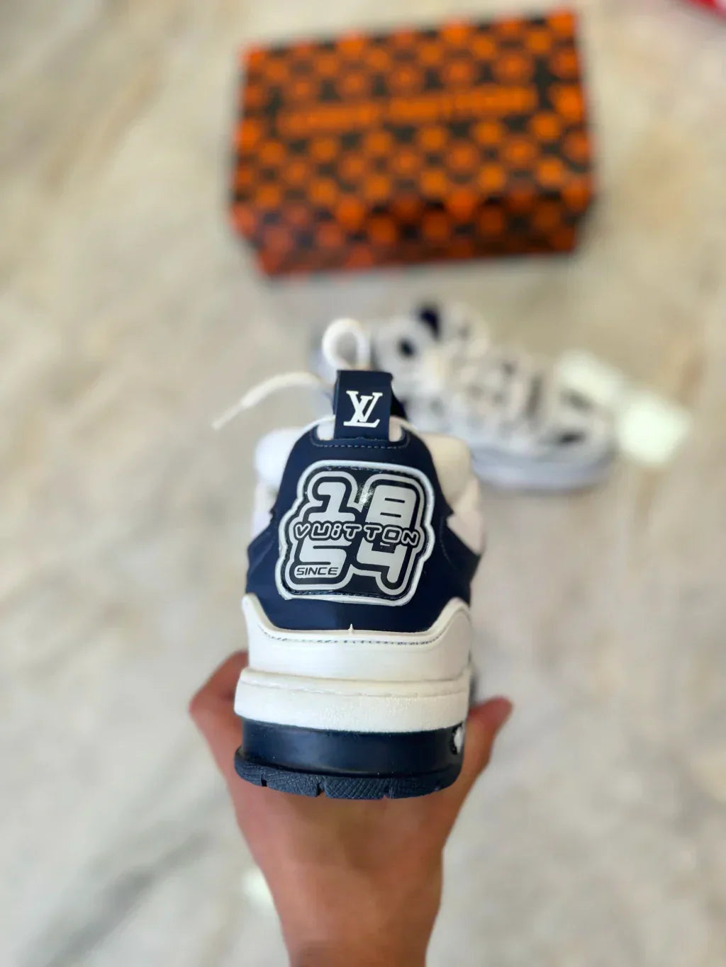 Louis Vuitton Skate Blanco/Azul Marino