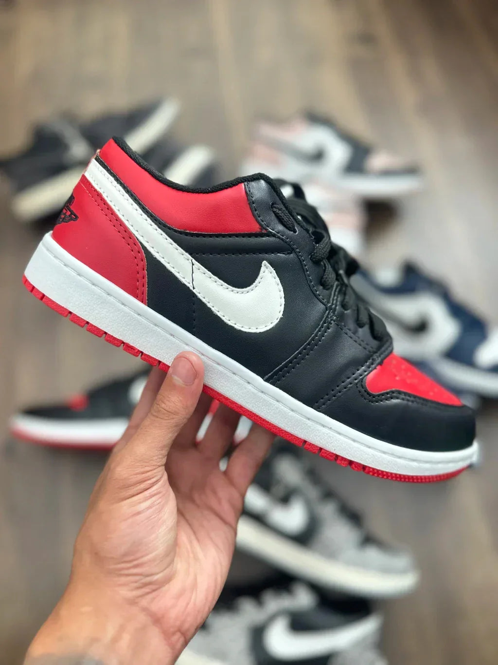 Jordan Negro/Rojo