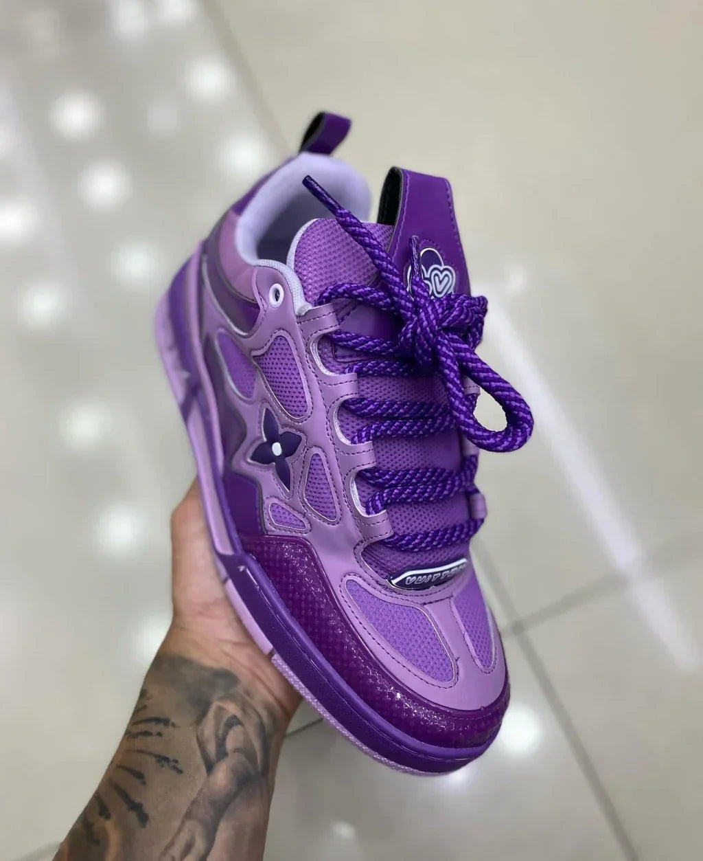 Louis vuitton Skate Roxo