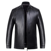 Jaqueta Masculina de Couro – Design moderno com toque clássico