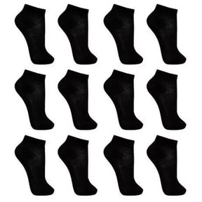 Kit with 10 PAIRS of Unisex Cotton Ankle Socks
