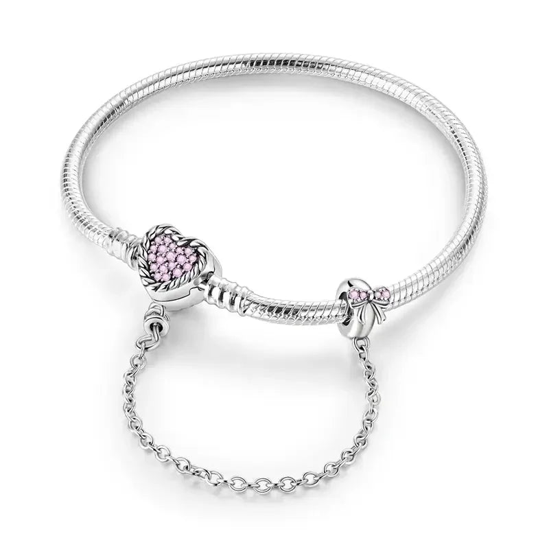 Pulsera de lazo de amor