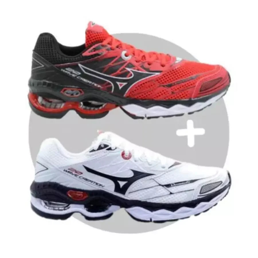 Mizuno Wave Creation Sneakers [BUY 1 PAIR GET 2 PAIRS FREE] + Free Shipping + Immediate Delivery + Gift 