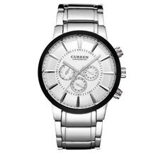 Reloj de cuarzo casual para hombre: tacto suave y aspecto encantador.