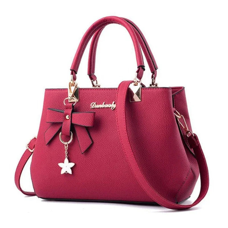 Bolsa de Couro Feminina Carmine - Sundian