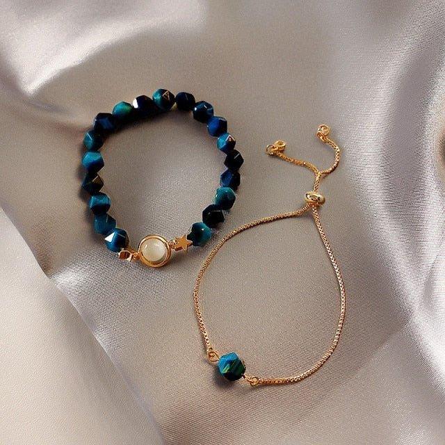 Pulseras con Piedras Naturales - 2 unidades