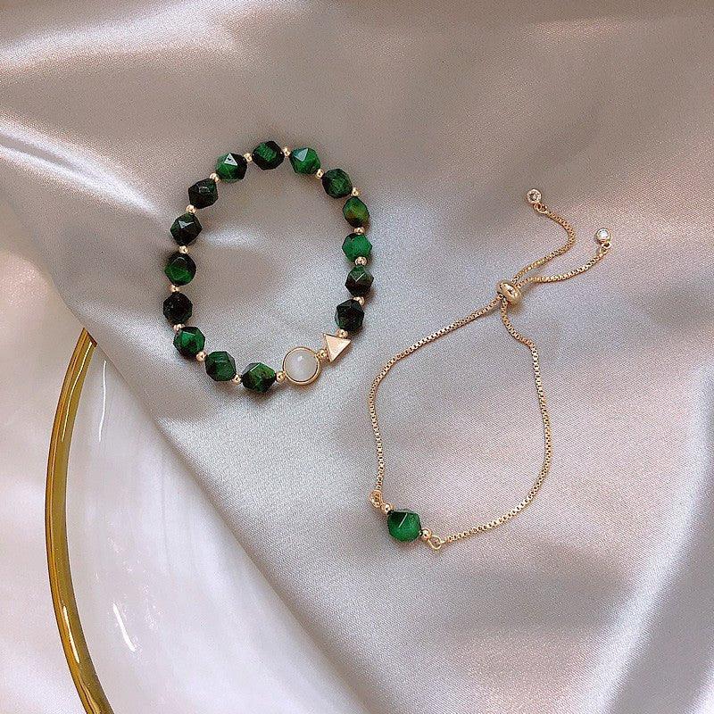 Pulseras con Piedras Naturales - 2 unidades