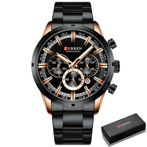 Relógio Masculino Curren + Caixa Brinde – Simplesmente irresistível