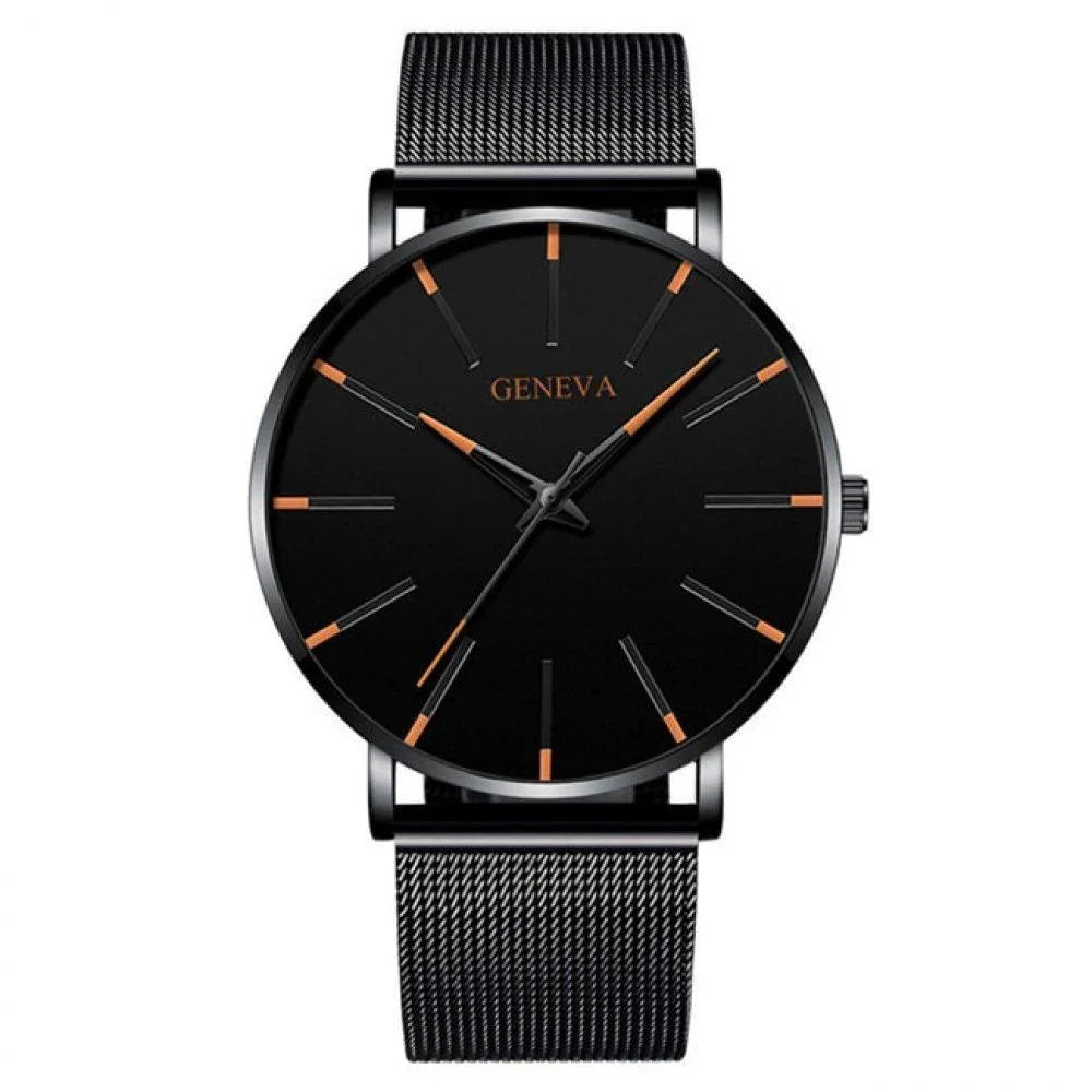 Relógio Masculino Minimalista - Ultra Fino – Ideal para qualquer ocasião