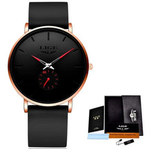 Minimalist Stainless Steel Watch – Elegance Black – Charming look to shine