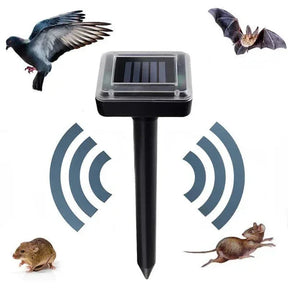 Ultrasonic Solar Pest Repellent 24 Hours Waterproof