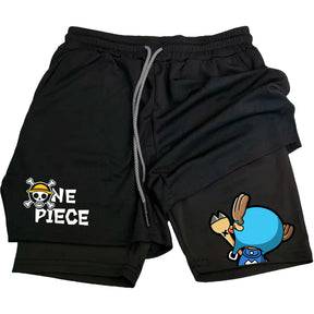 2-in-1 Compression Shorts - Rena - Sundian 