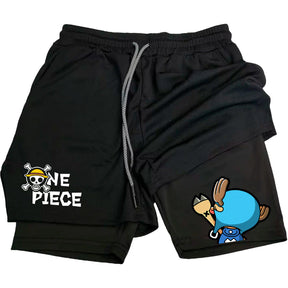 2-in-1 Compression Shorts - Rena - Sundian 