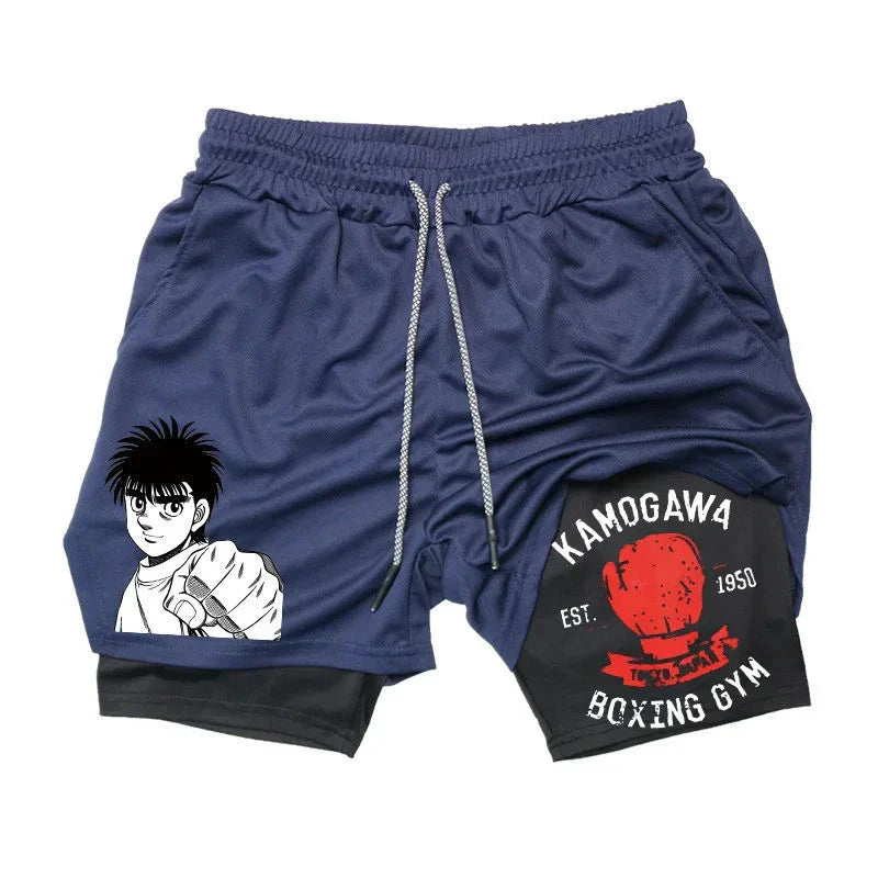 2-in-1 Compression Shorts - KAMOGAWA - Sundian 