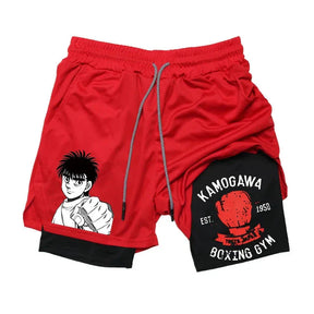 2 in 1 Compression Shorts - REDE - Sundian 