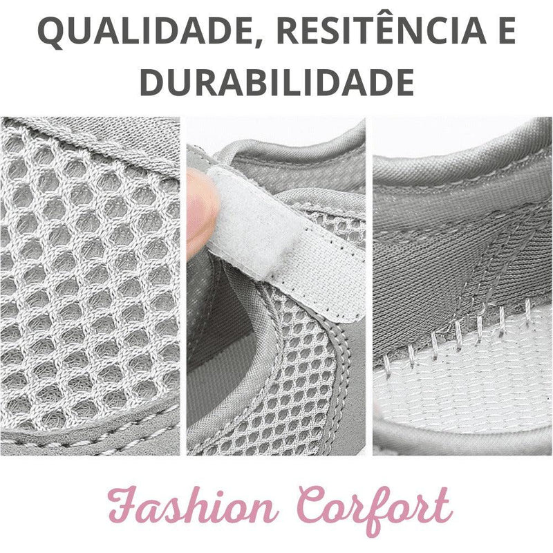 Tênis Anatômico Casual Feminino - FASHION CONFORT