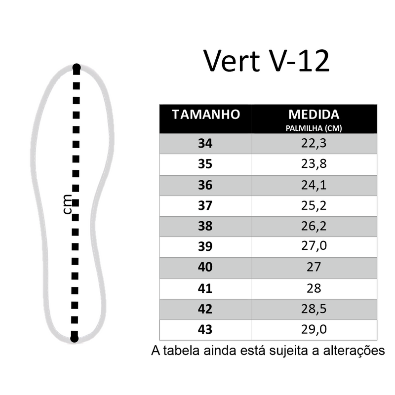 V-12 Branco/Verde