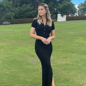 Vestido Drapeado Chic - Sundian - Sundian