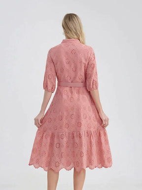 Vestido Midi Laise Soltinho Verano – Toque suave e visual encantador