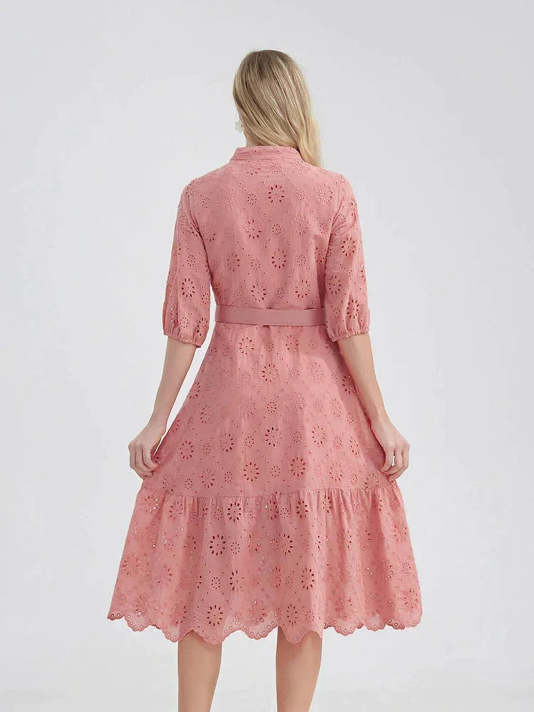 Vestido Midi Laise Soltinho Verano – Toque suave e visual encantador