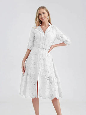 Vestido Midi Laise Soltinho Verano – Toque suave e visual encantador